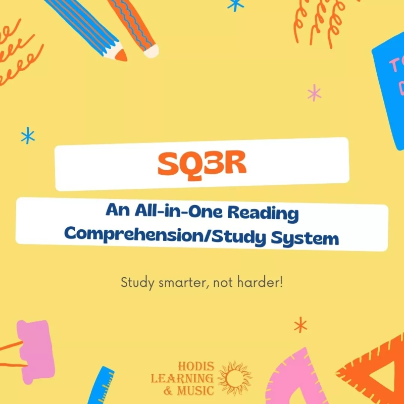 SQ3R - An All-in-One Reading Comprehension/Study System. Study smarter, not harder!
