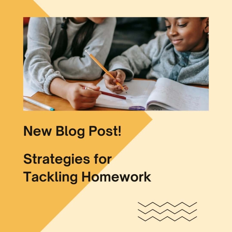 Strategies for Tackling Homework