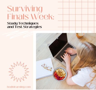 survive finals week with effective study techniques and test strategies!
