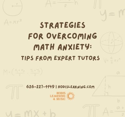 Strategies for Overcoming Math Anxiety: Tips from Expert Math Tutors