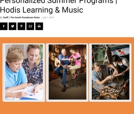 personalized summer programs | south pasadenan news