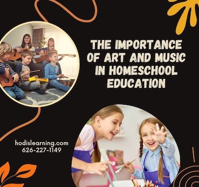The importance of art and music in homeschool education