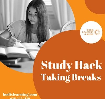 Study hack: Taking breaks