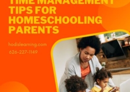 Time management tips for homeschooling parents