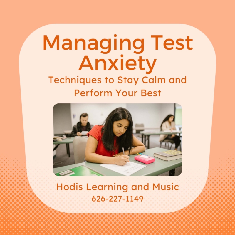 Managing test anxiety