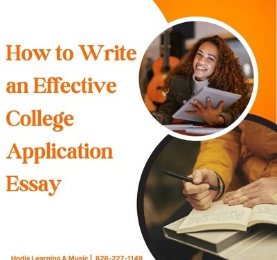 How to Write an Effective College Essay