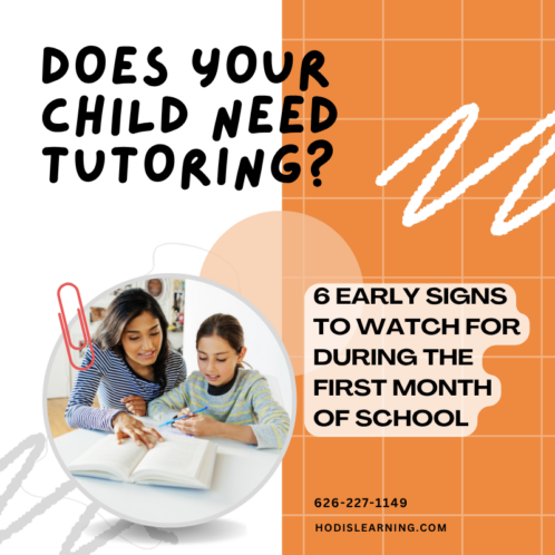 Does you child need tutoring?