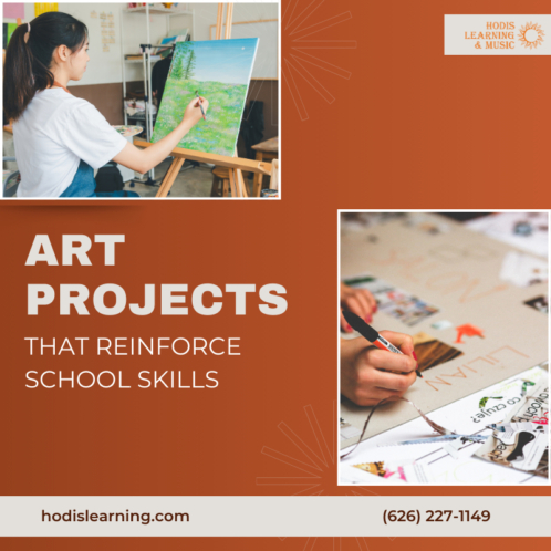 Art Projects that reinforce school skills