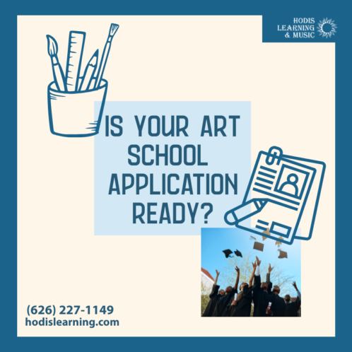 Is your art school application ready?