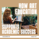 How art education support academic success.