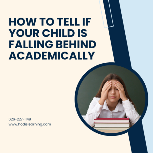 How to tell if your child is falling behind academically
