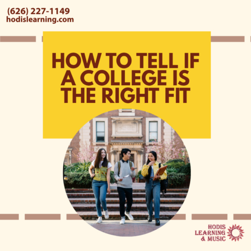 How to tell if a college is the right fit
