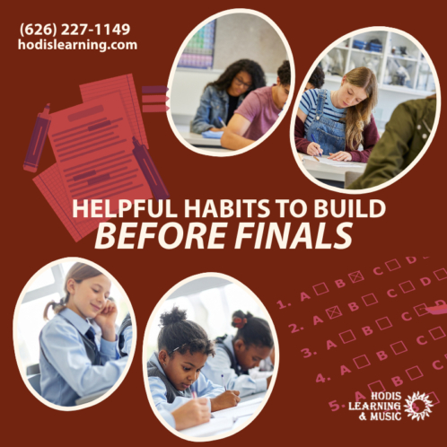 Helpful Habits to Build Before Finals