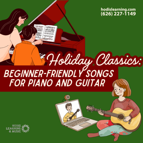 Holiday classics: Beginner-friendly songs for piano and guitar