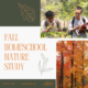 Fall homeschool nature study