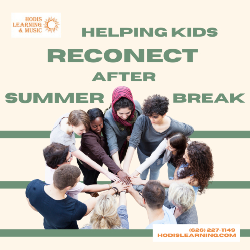 Helping Kids Reconnect After Summer Break