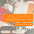 Back-to-School Organization Tips