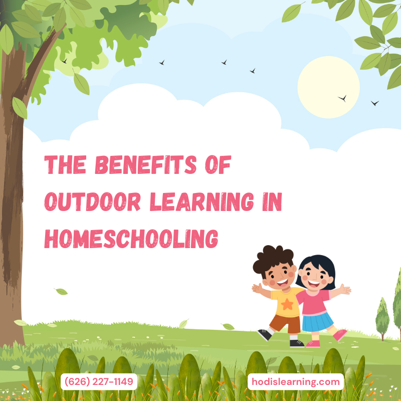 The Benefits Of Outdoors Learning in Homeschooling