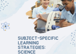 Subject-Specific Learning Strategies: Science