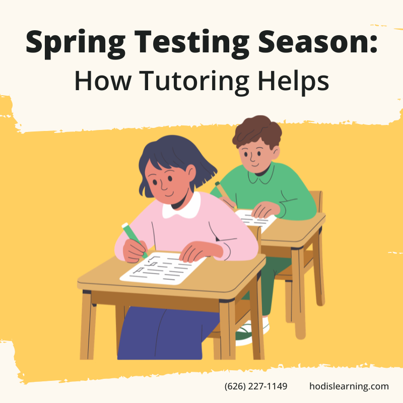 Spring testing season: How tutoring helps.