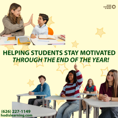 Helping students stay motivated through the end of the year