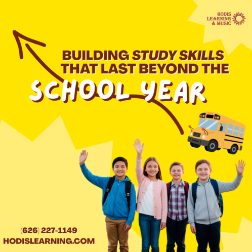 Building Study Skills that last beyond the school year
