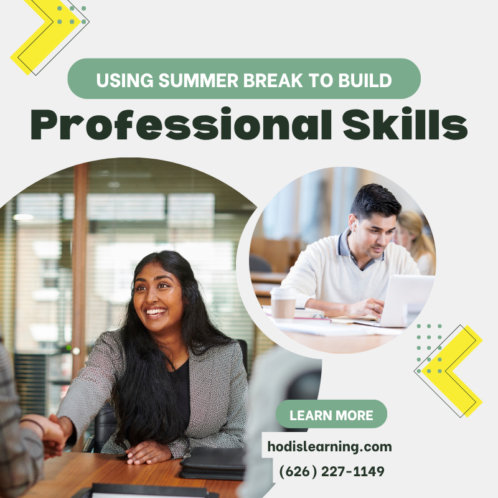 Using summer break to build professional skills