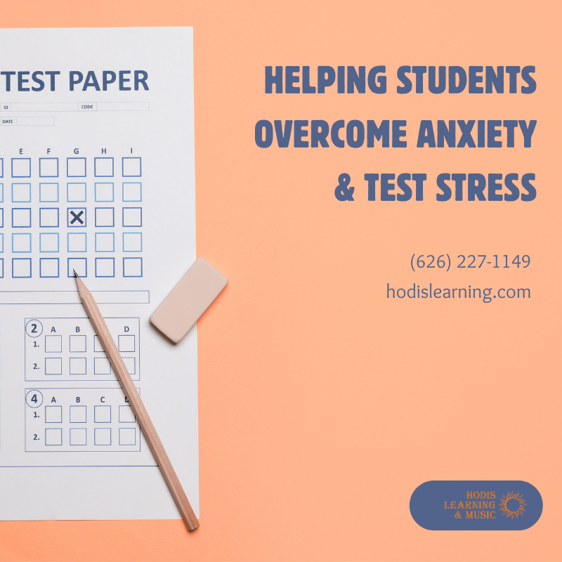 Helping Students Overcome Anxiety & Test Stress