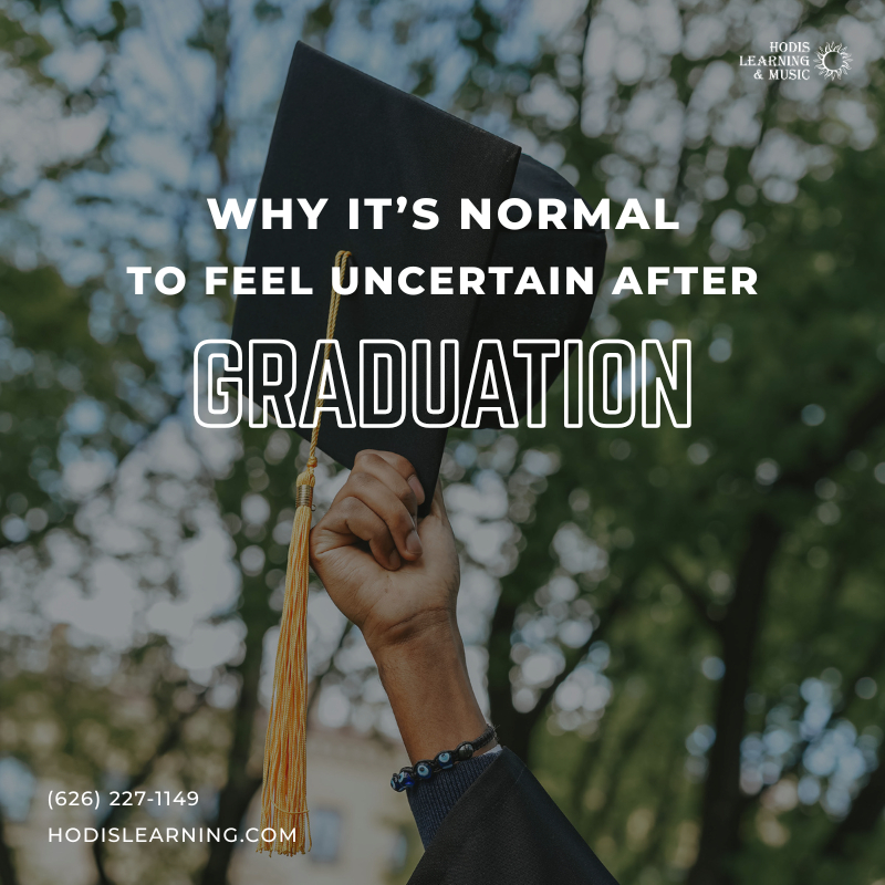 Why it's normal to feel uncertain after graduation.